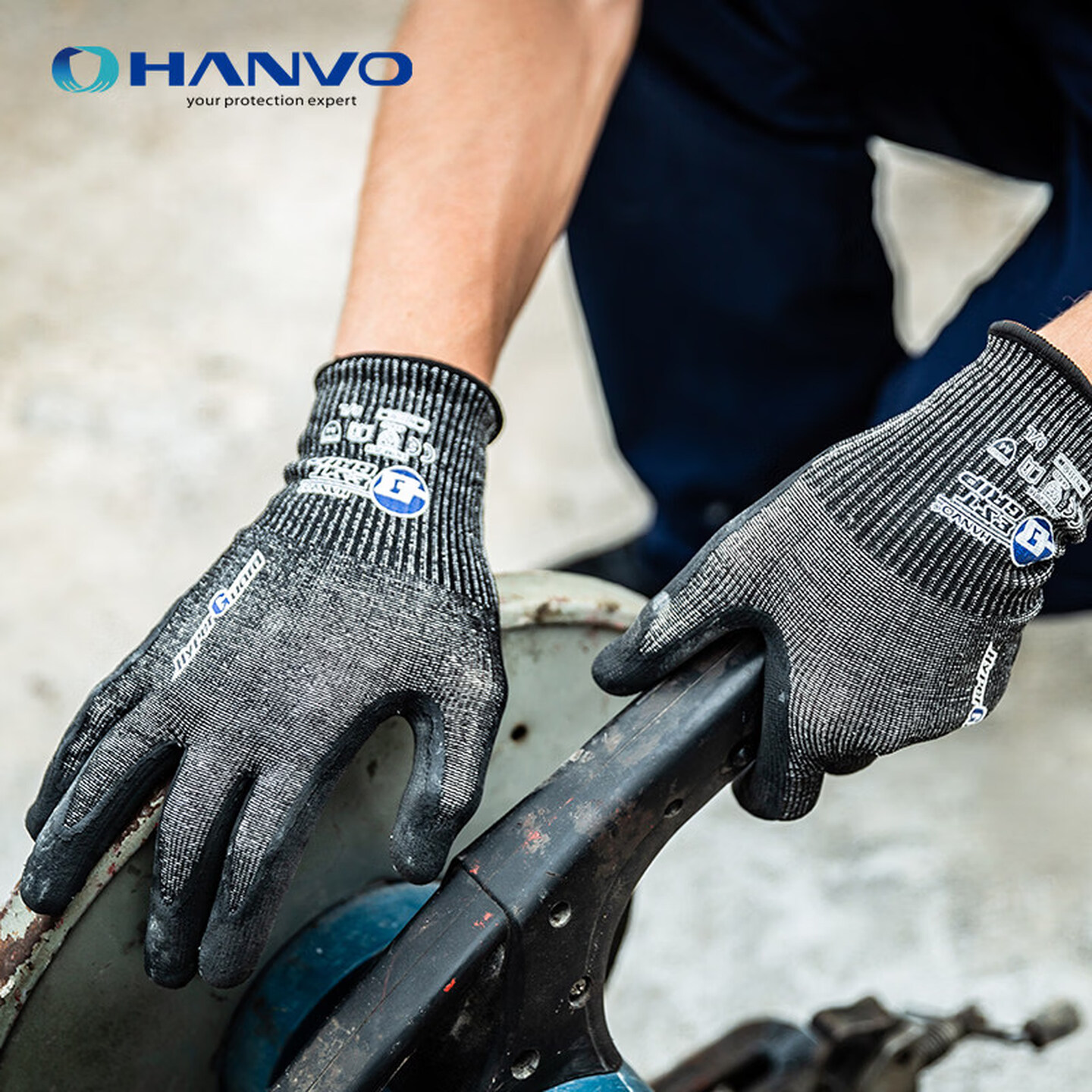 Work Glove Impact - Seviye 5 Kesilmeye Dayanıklı Güvenlik İş