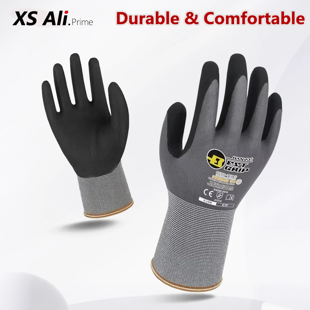 Nitrile Mechanic Glove - 1/10 Çift Köpük Nitril Eldiven –