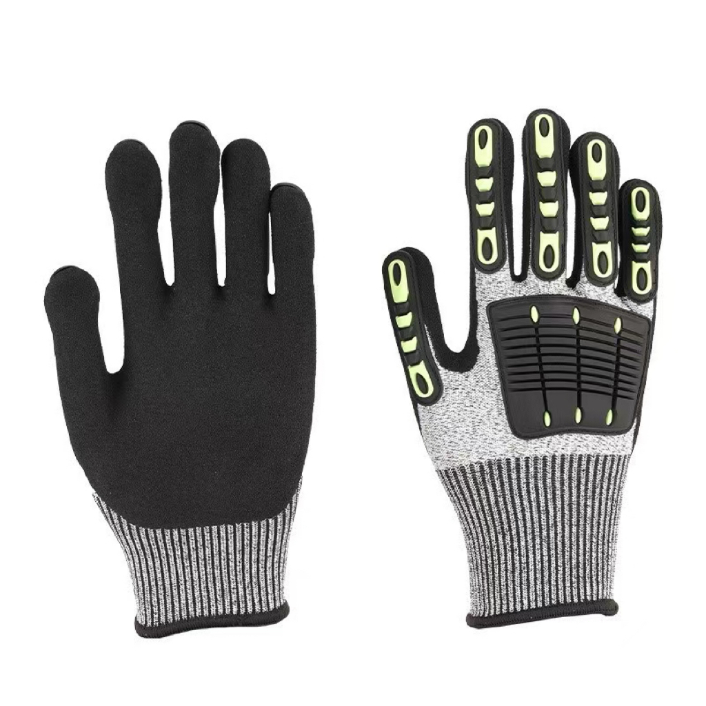 Work Glove Impact - Darbeye Dayanıklı Kaymaz İş Güvenlik Eldivenleri