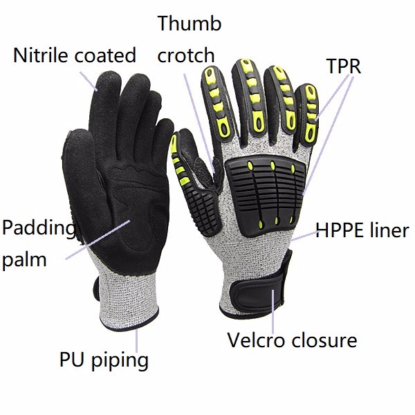 Ağır Hizmet Tipi İş Eldivenler - Work Glove Impact incelemesi ve fiyatı