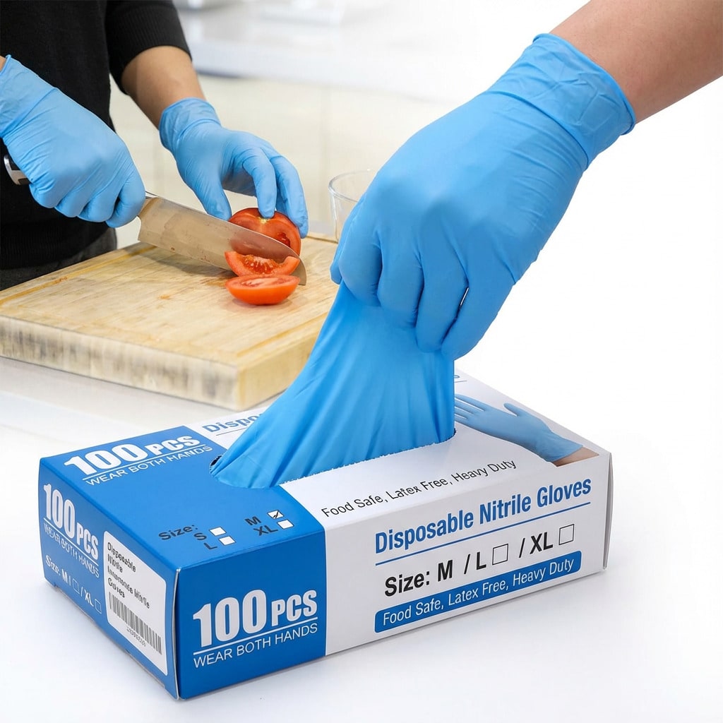 100 adet Ağır Hizmet Tipi Nitr - Nitrile Mechanic Glove incelemesi ve fiyatı