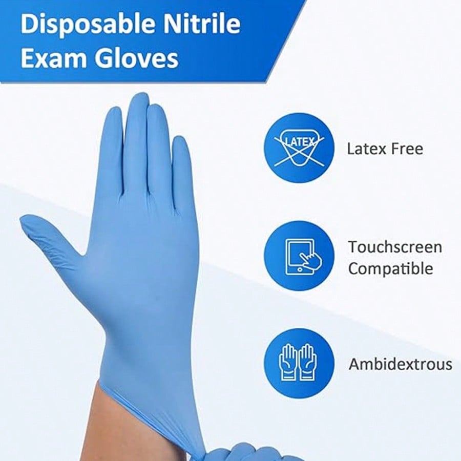 100 adet Ağır Hizmet Tipi Nitr - Nitrile Mechanic Glove incelemesi ve fiyatı
